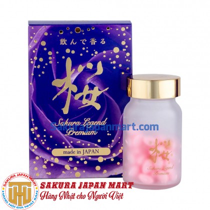 Viên uống tỏa hương cân bằng nội tiết Sakura Legend Premium 60 viên
